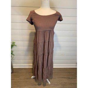 Anthropologie Maeve Tiered Maxi Dress Small